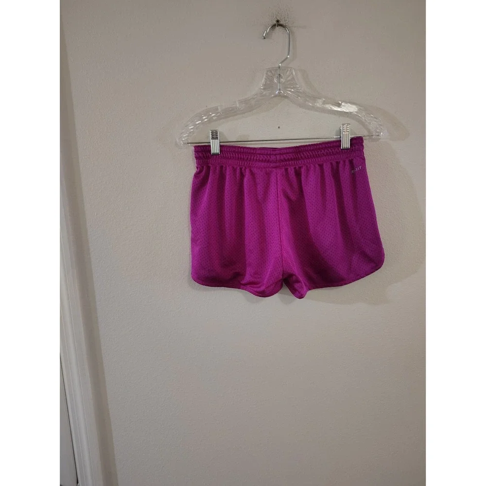 Nike Dri-FIT Magenta Pink Mesh Running Shorts Womens Small Purple Liner